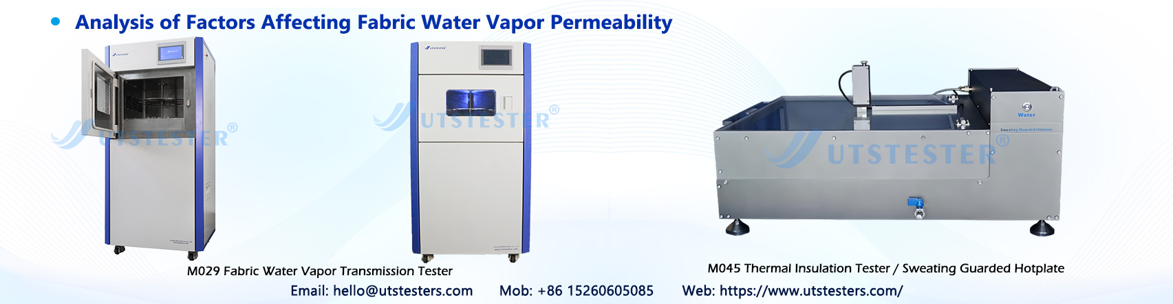 Water Vapour Permeability Tester